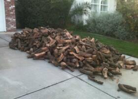 Solano Oak firewood cord